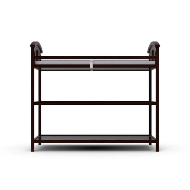 ساعت دیواری و رومیزی | آینه های دکوراتیو | لوستر و آباژور | و آکسسوریهای لوکس خانگی Brown Changing Table - Image 3