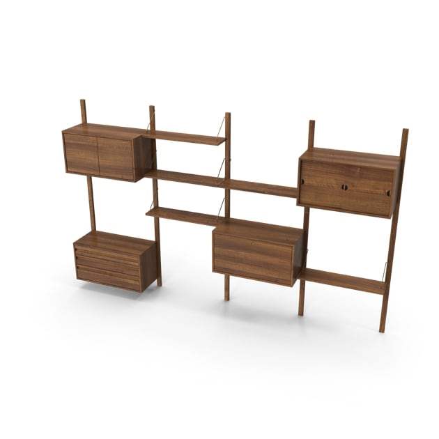 ساعت دیواری و رومیزی | آینه های دکوراتیو | لوستر و آباژور | و آکسسوریهای لوکس خانگی Shelving System - Image 3