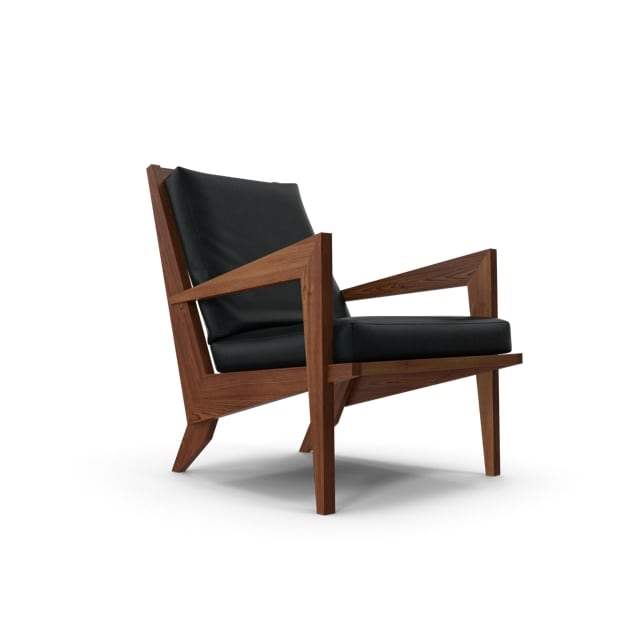ساعت دیواری و رومیزی | آینه های دکوراتیو | لوستر و آباژور | و آکسسوریهای لوکس خانگی Wooden Armchair - Image 3